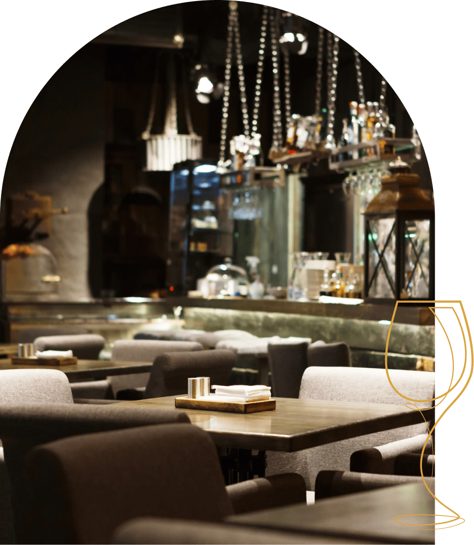 Elegant wine bar venue for Buckhead Wine Brats social gatherings