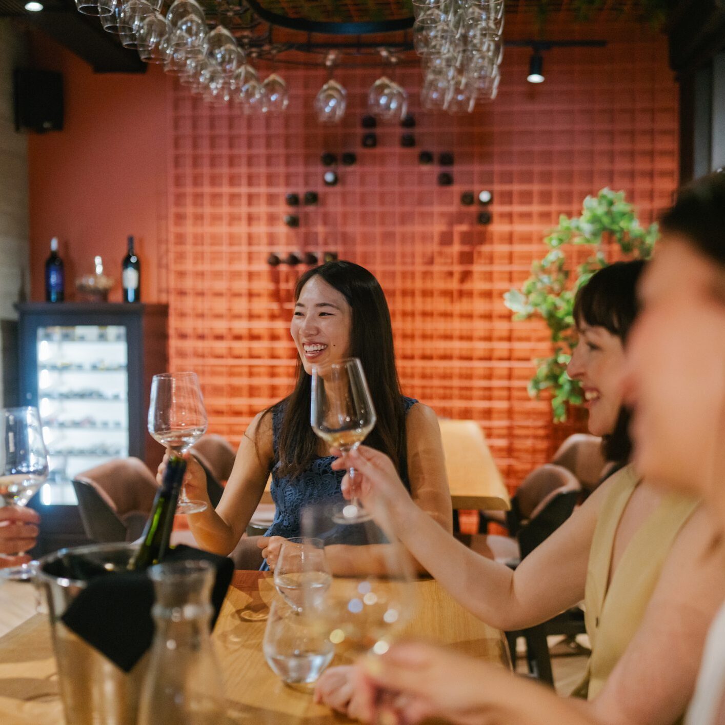 Buckhead Wine Brats members enjoying a wine tasting and conversation